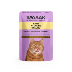 SMAAK steriloidun kissan märkäruoka 100 g