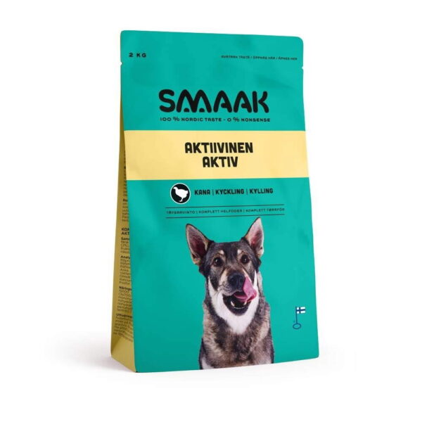 SMAAK aktiivisen koiran ruoka