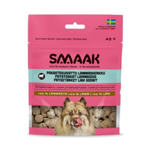 SMAAK Pakastekuivattu lammasherkku koiralle 45g