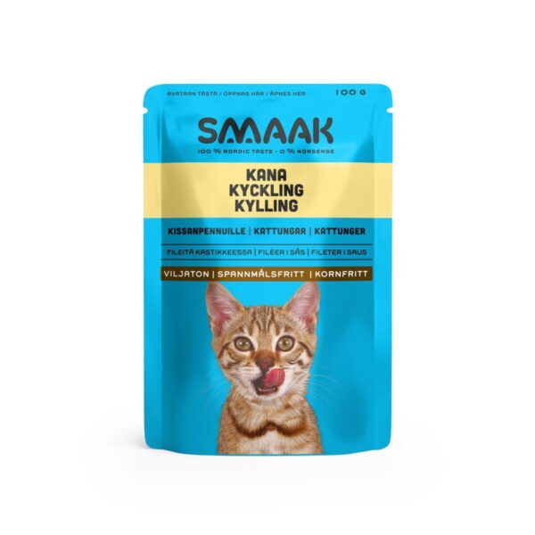 SMAAK kissanpennun märkäruoka 100 g