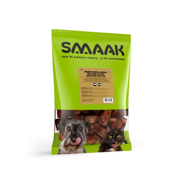 SMAAK naudanmaksapala 1kg