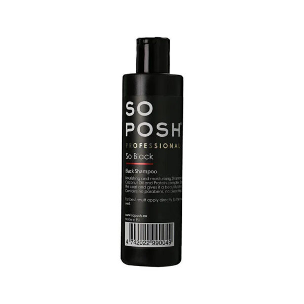 So Posh So Black Shampoo, 250 ml