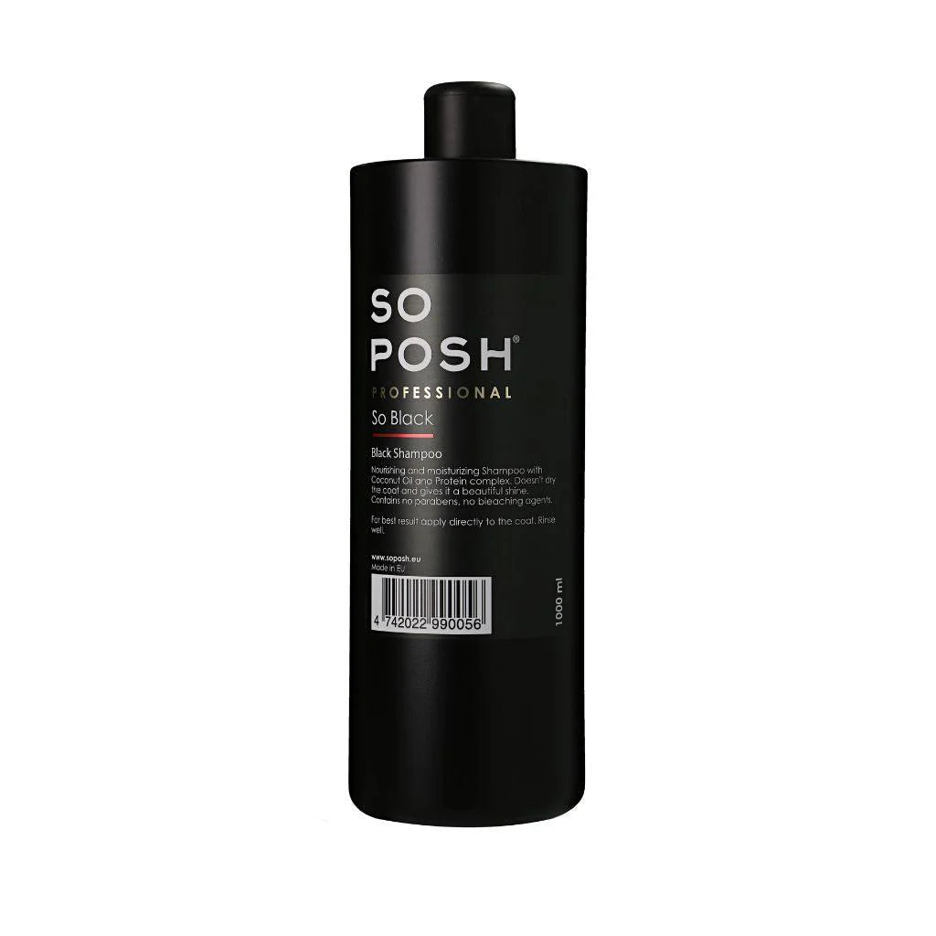 So Posh So Black Shampoo, 1 L