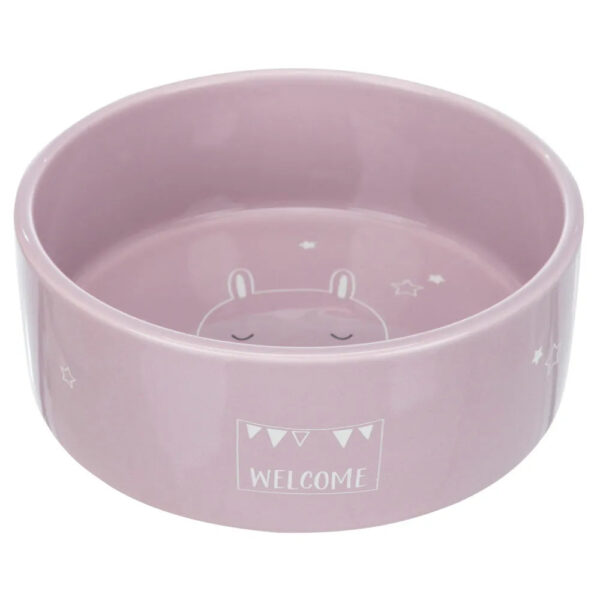 Trixie Junior Keraaminen Koirankuppi, Pinkki / 0.3 l