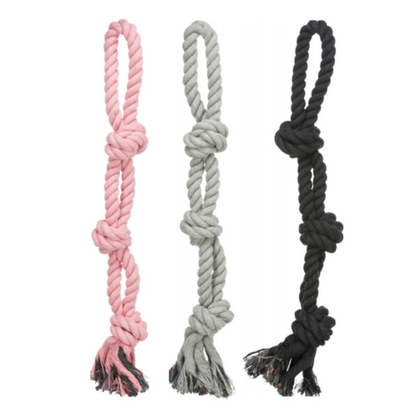 Köysilelu Trixie Denta Fun Double, 60 cm