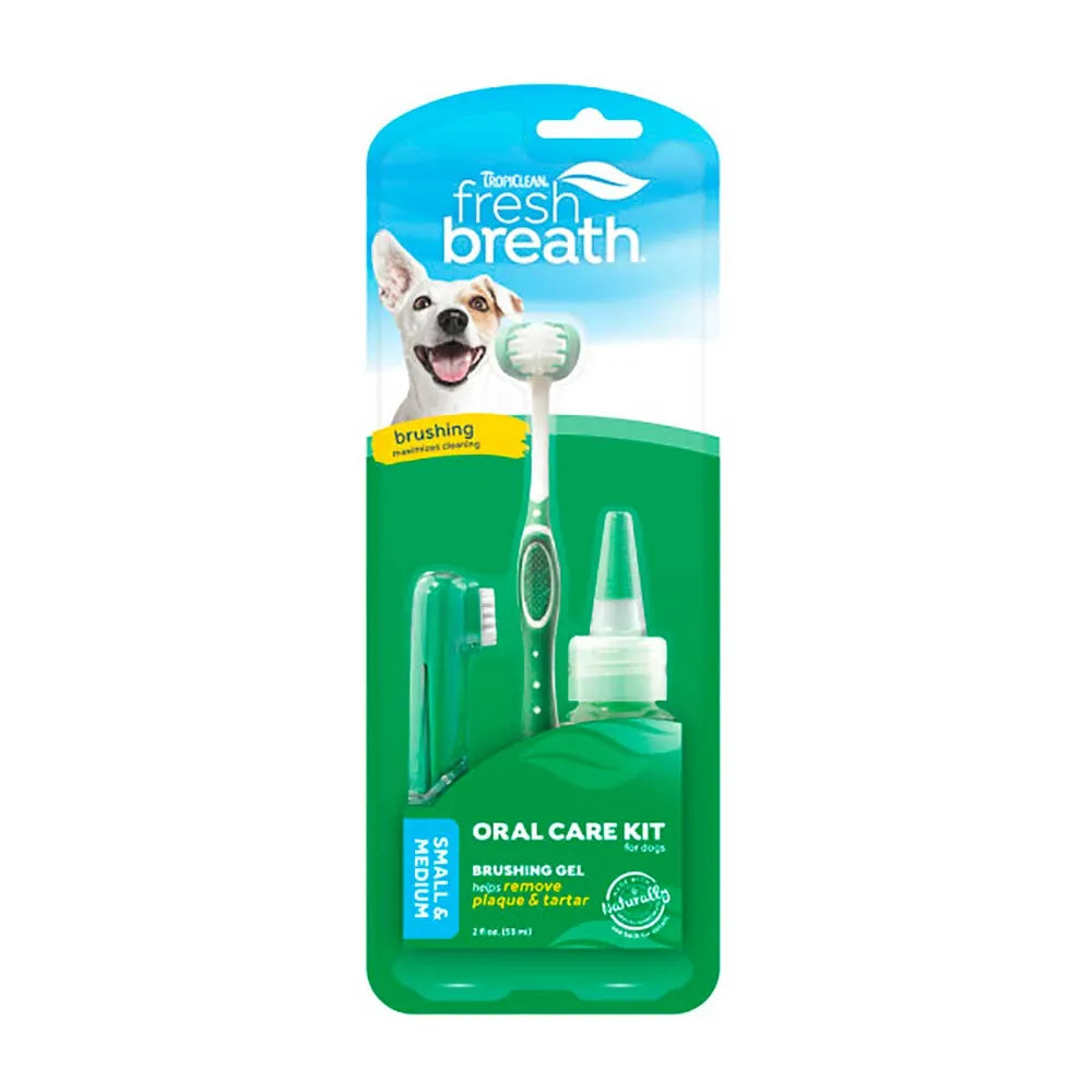 Tropiclean Oral Care Kit Pienelle Koiralle 59ml