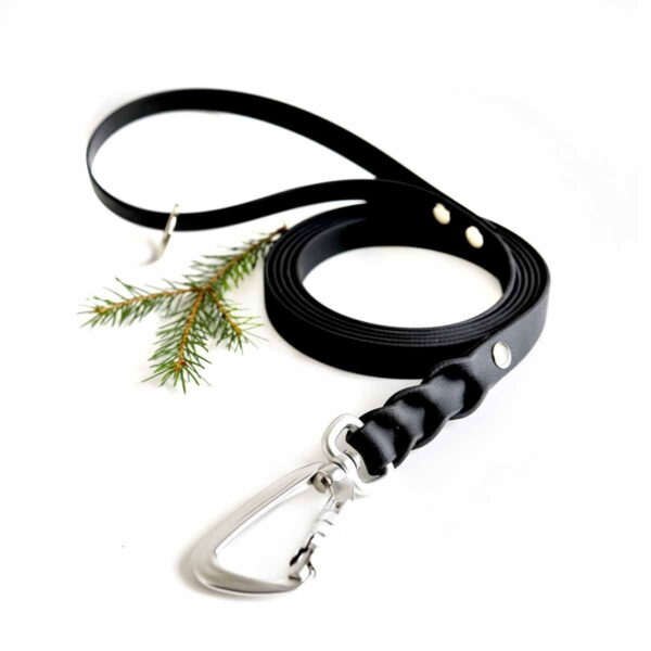 Tyylivoitto Braid hihna Twistlockilla, musta 200cm