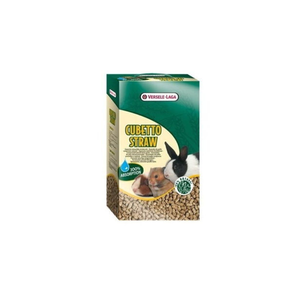 Puristettu luonnonolki Cubetto Straw 12 l