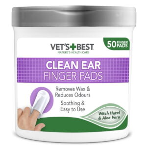 Vet's Best Clean korvienpuhdistuslaput 50 kpl