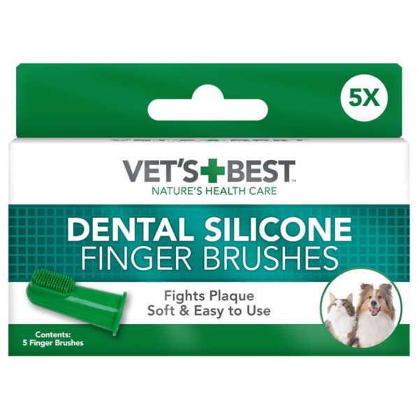 Vet’s Best Silikoniset sormiharjat 5 kpl