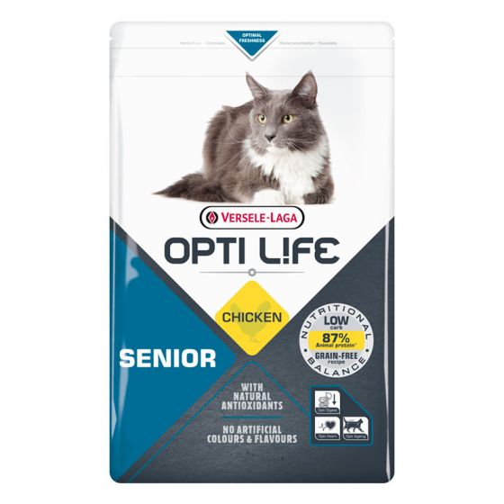 Opti Life Cat Senior, Kana - Viljaton 2,5kg