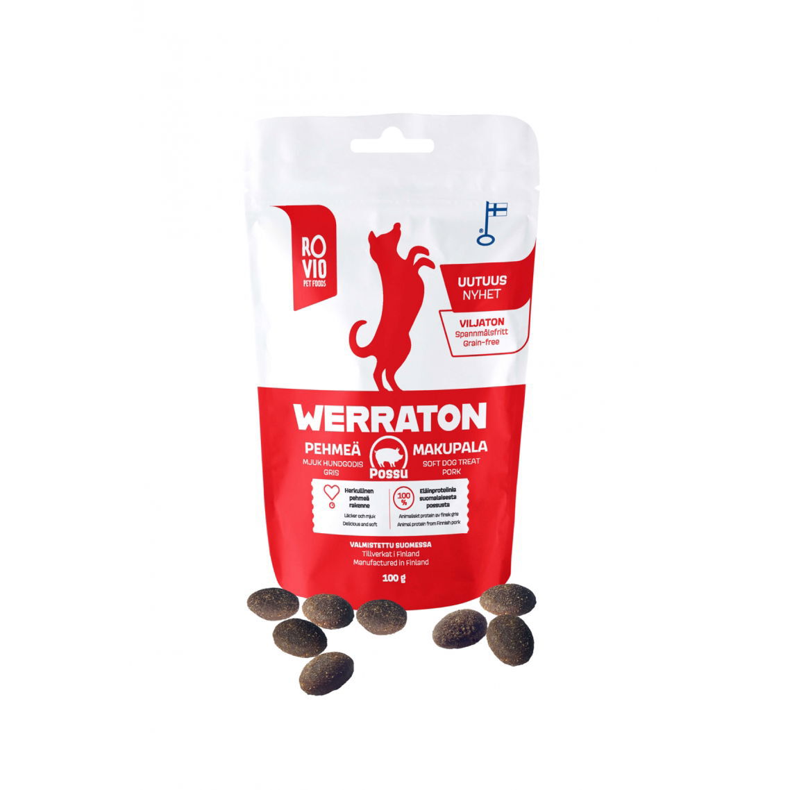 Werraton pehmeä makupala, possu 100 g