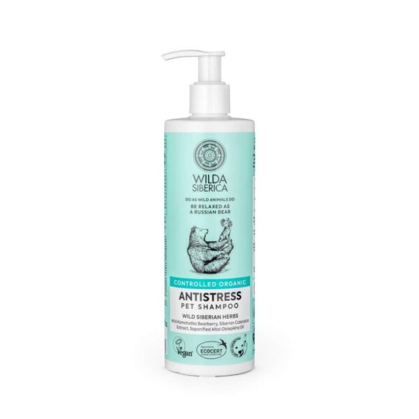 Koiran shampoo kutinaan Wilda Siberica Antistress 400ml