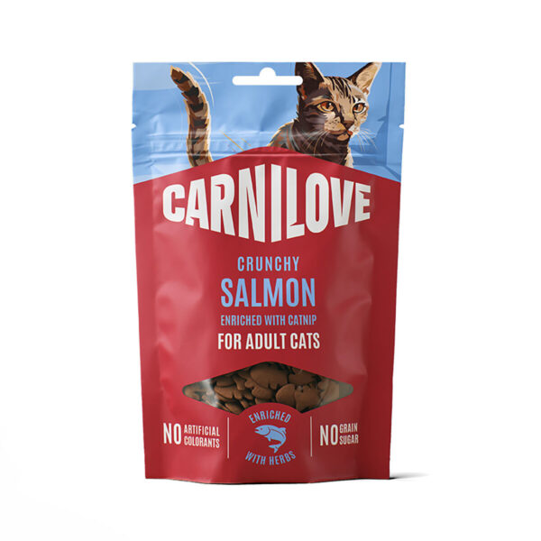Carnilove Cat Crunchy Snack Salmon with Catnip 50 g