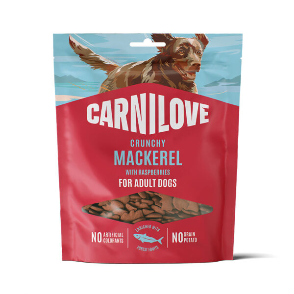 Carnilove Dog Crunchy Snack Mackerel with Raspberries 200 g