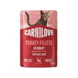 Carnilove Cat Adult Turkey with Valerian 85 g