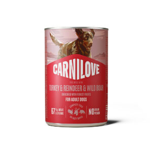 Carnilove Dog Adult Turkey & Reindeer Patee 400 g