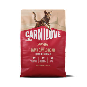 Carnilove Cat Active Sterilised Lamb & Wild boar