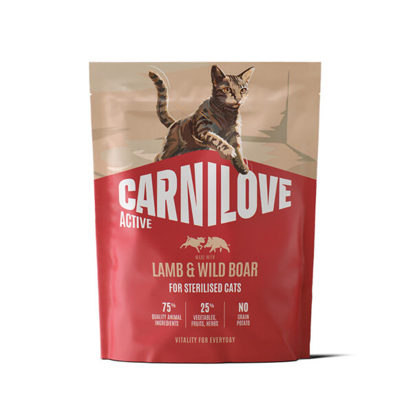 Carnilove Cat Active Sterilised Lamb & Wild boar