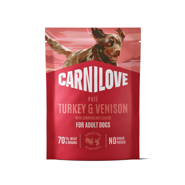 Carnilove Dog Adult Turkey & Venison Patee 300 g