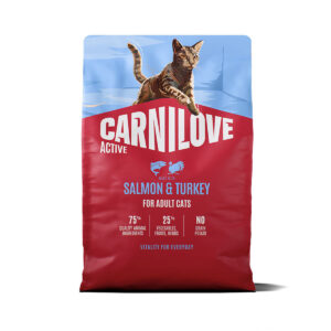 Carnilove Cat Adult Active Salmon & Turkey