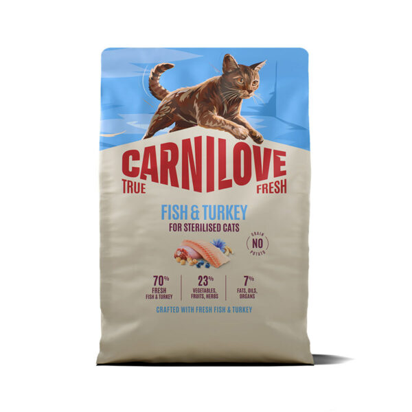 Carnilove True Fresh Cat Adult Sterilised Fish & Turkey