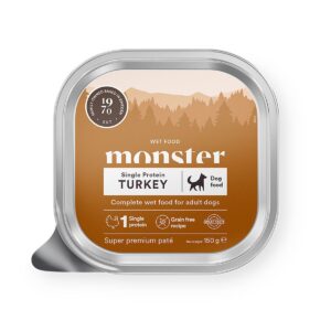 Monster Dog Adult Turkey Patee 150 g