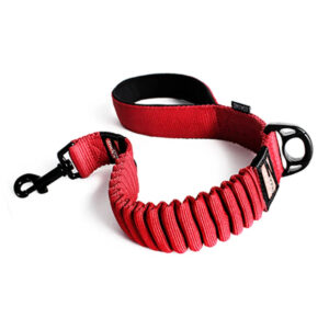 Ezydog Talutushihna, Zero Shock - Eri värejä, Punainen 64cm