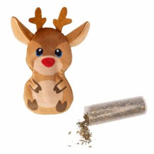 Kong Holiday Cat Refillables Reindeer - Täytettävä kissalelu